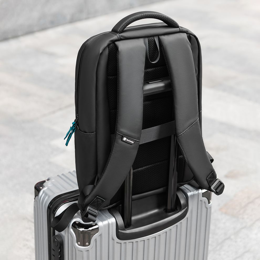 Hình ảnh 13 của Balo Cao Cấp Element - By NiceDesign (Zipper Light Green - Black - Mới, Full box, Chính hãng) (NDBP23ELEM03)