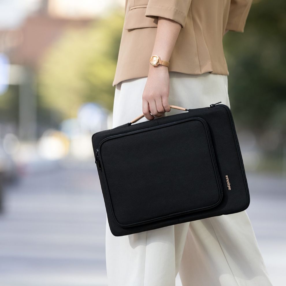 Hình ảnh 5 của Túi xách chống sốc Laptop Innostyle OmniProtect Carry - S114 (Phù hợp 13-14 inch - Black - Mới, Full box, Chính hãng)