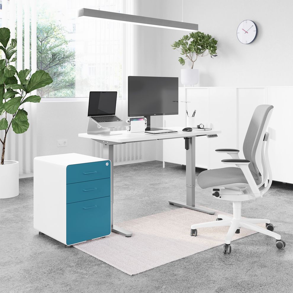 Hình ảnh 7 của Mặt bàn PUSILUNG- by NiceDesign (Cao Cấp) (120x60x2.5cm - Black - Mới, Full box, Chính hãng) (NDTT23PUSI01)