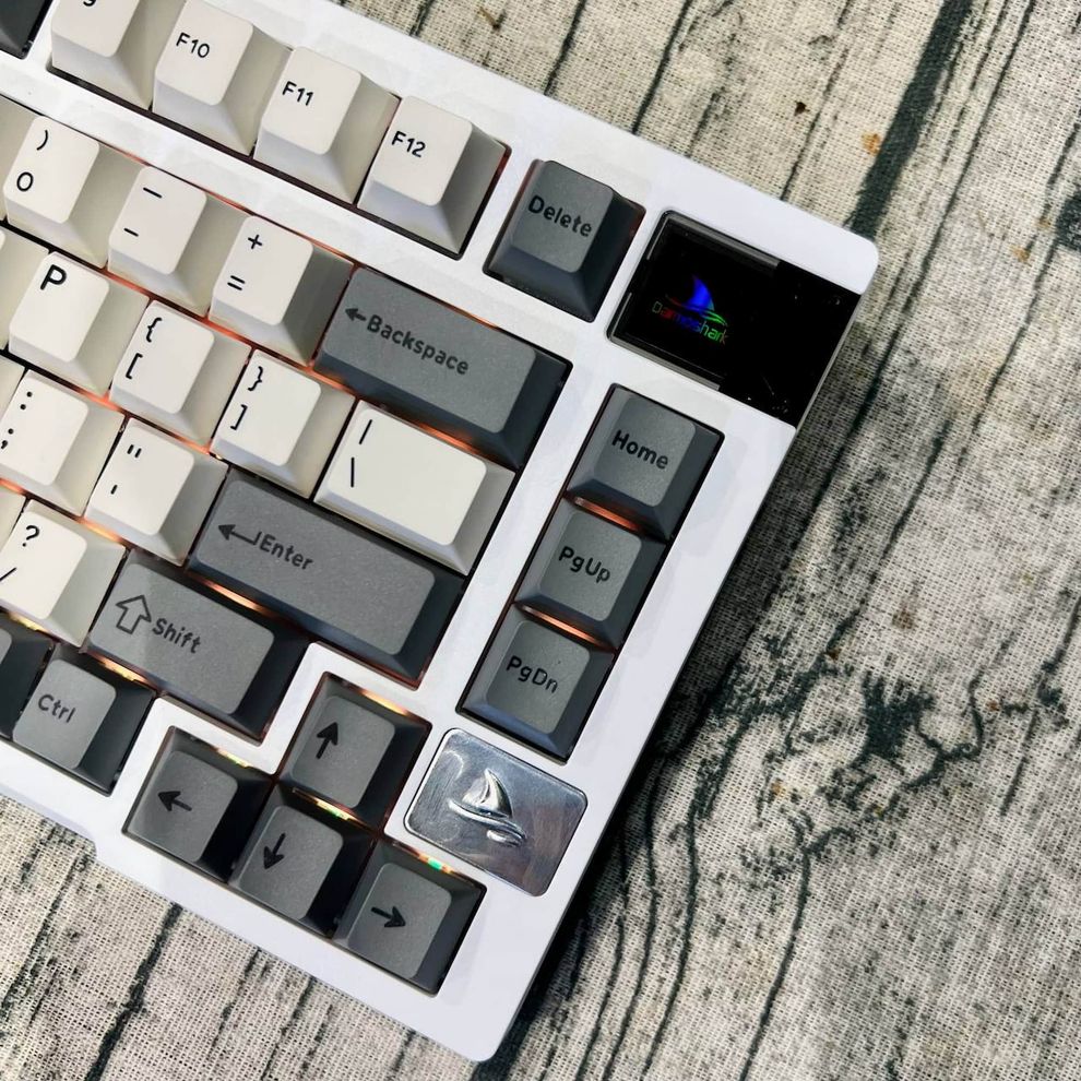 Hình ảnh 4 của Bàn Phím Cơ Darmoshark K8 (White - Grey - Mới, Full box, Chính hãng)