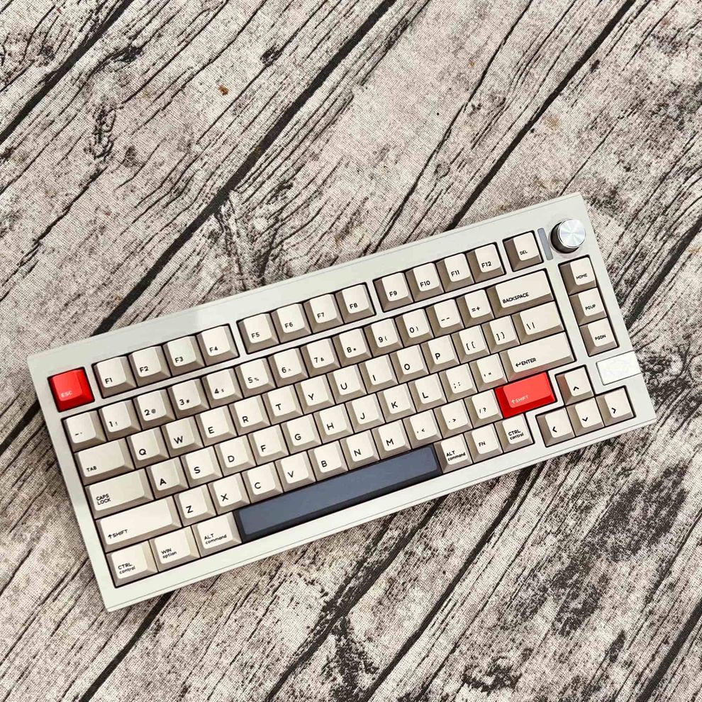 Hình ảnh 2 của Bàn phím cơ CIDOO V75 Pro - Aluminum CNC (V75 - Matte Switch Linear - Retro - Mới, Full box, Nhập khẩu)