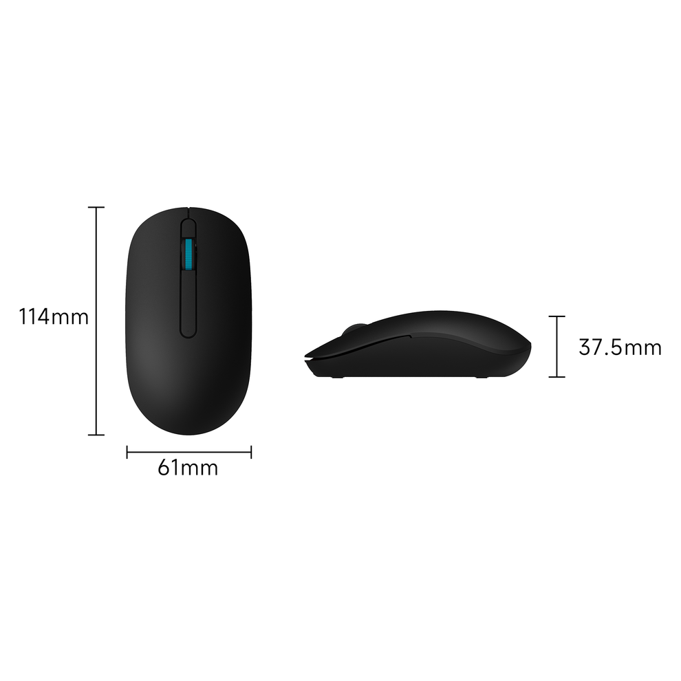 Hình ảnh 5 của Chuột không dây Monsgeek D1 (Wireless 2.4Ghz - White - Mới, Full box, Nhập khẩu)