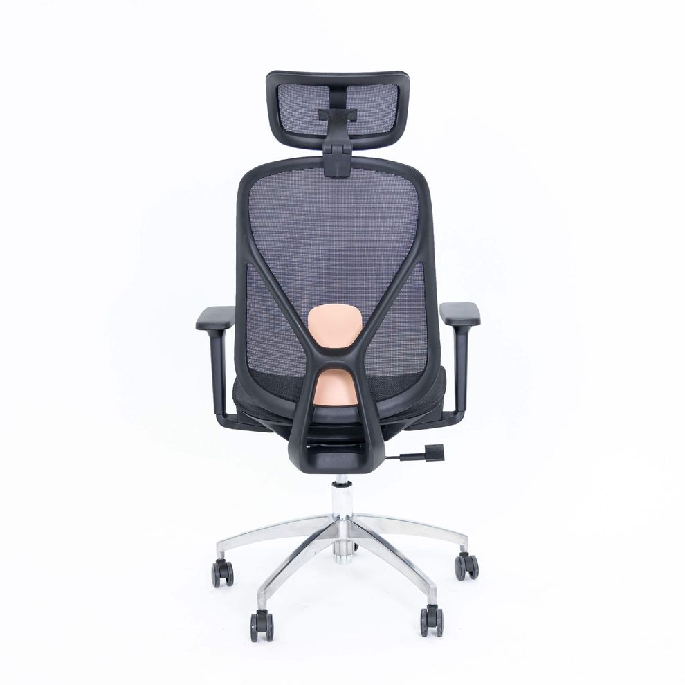 Hình ảnh 3 của Ghế Công Thái Học Lino Chair (Breathing Mesh - Aluminum Alloy Base - Black - Mới, Full box, Chính hãng)