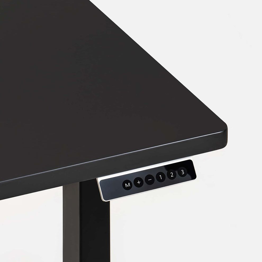 Hình ảnh 4 của Bàn nâng hạ PUSILUNG - by NiceDesign (Cao Cấp) (Mặt bàn đen - 120x60x2.5cm - Matte Black - Mới, Full box, Chính hãng) (NDSD23PUSI01)