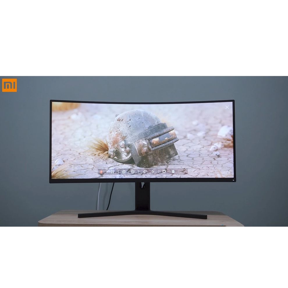 Hình ảnh 1 của Màn hình Xiaomi Mi Curved Gaming Monitor 34" (Matte Black - Mới, Full box, Nhập khẩu)