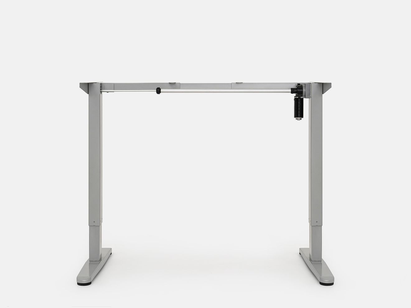 Hình ảnh 3 của Khung bàn nâng hạ PUSILUNG - By NiceDesign (Cao cấp) (1 Motor - 2 Stage - Silver Grey - Mới, Full box, Chính hãng) (NDAF23PUSI03)