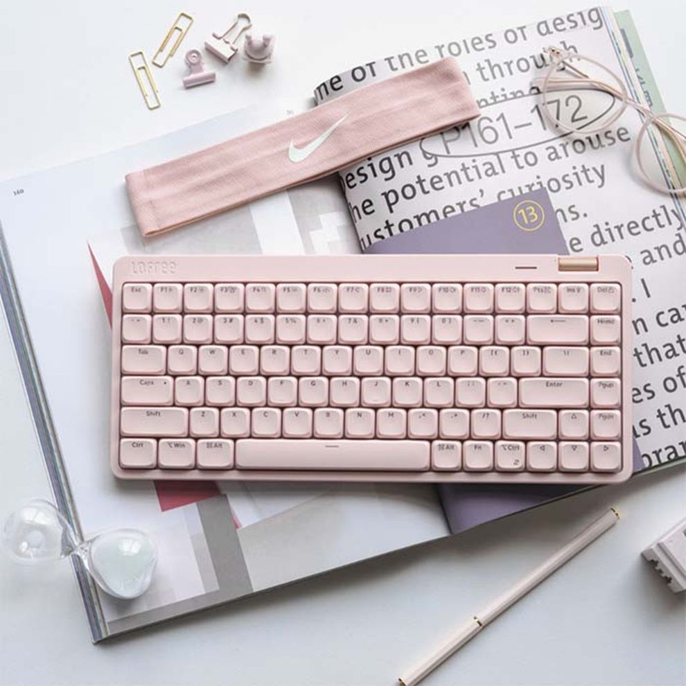 Hình ảnh 6 của Bàn Phím Cơ Lofree Flow Lite (Flow Lite - 84 Keys - Pink - Mới, Full box, Nhập khẩu)