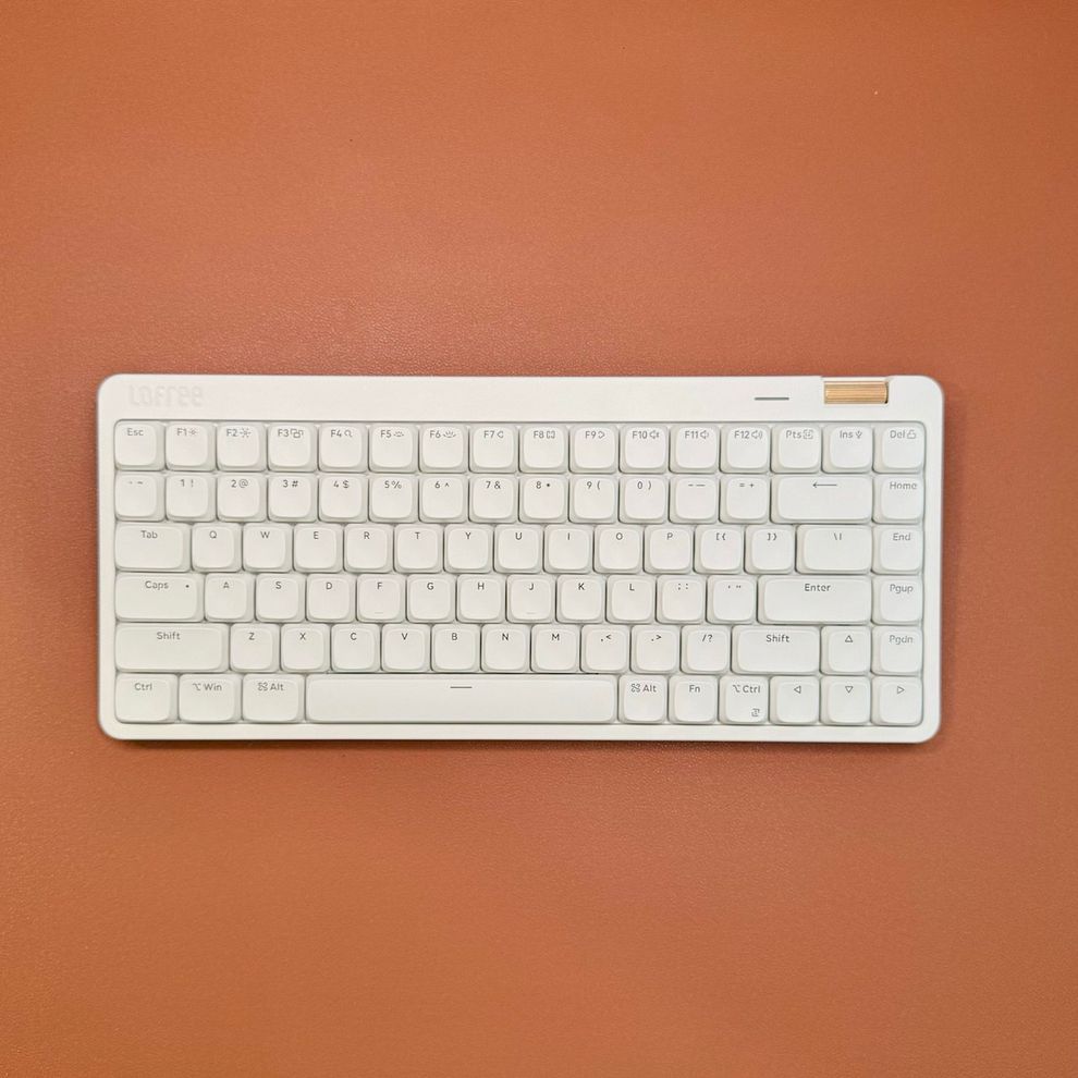 Hình ảnh 1 của Bàn Phím Cơ Lofree Flow Lite (Flow Lite - 84 Keys - White - Mới, Full box, Nhập khẩu)