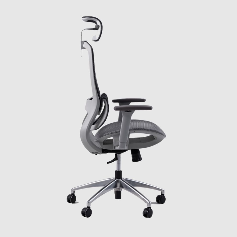 Hình ảnh 3 của Ghế Công Thái Học GAMI Focus (V2 - Full Lưới - Gray - Mới, Full box, Chính hãng)