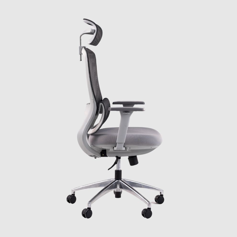 Hình ảnh 2 của Ghế Công Thái Học GAMI Focus (V1 - Nệm Lưới - Gray - Mới, Full box, Chính hãng)