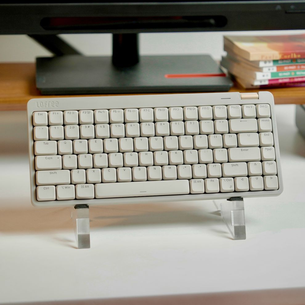 Hình ảnh 1 của Bàn Phím Cơ Lofree Flow Lite (Flow Lite - 84 Keys - Gray - Mới, Full box, Nhập khẩu)