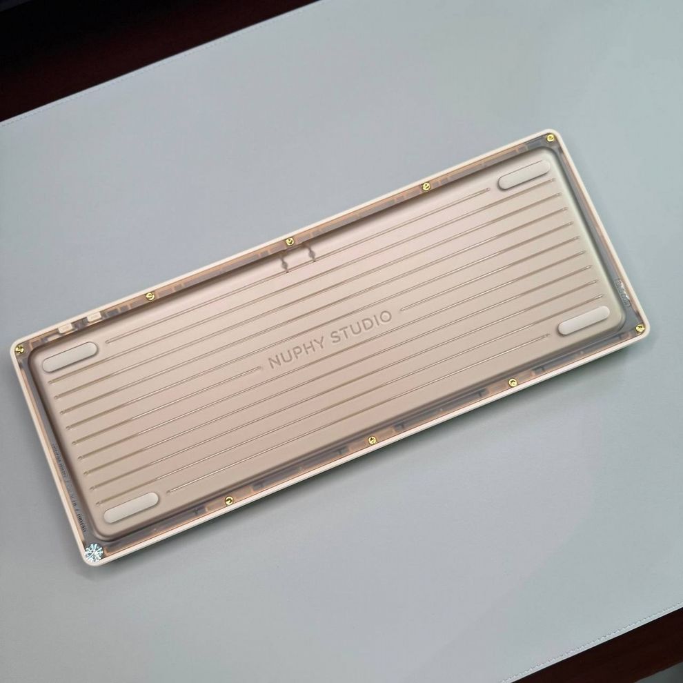 Hình ảnh 6 của Bàn phím cơ Nuphy Gem80 (Nuphy Raspberry Switch - Cream - Mới, Full box, Nhập khẩu)