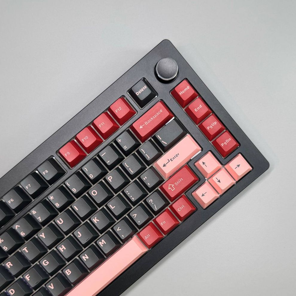 Hình ảnh 3 của Bàn phím cơ HJS AL75 V2 Aluminum CNC (LCET Starry Flower Switch - Black - Mới, Full box, Nhập khẩu)