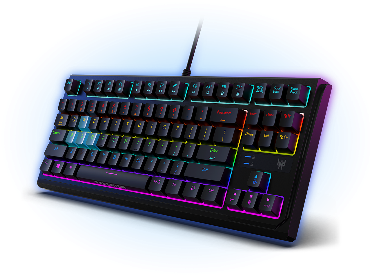 Hình ảnh 2 của Bàn phím cơ Acer Gaming Predator Aethon 301 TKL (Midnight - Mới, Full box, Chính hãng)