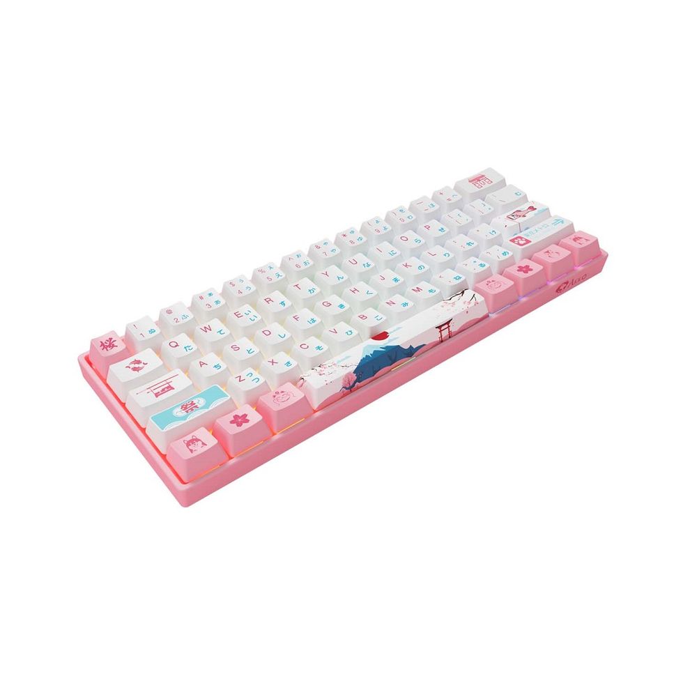 Hình ảnh 1 của Bàn phím cơ AKKO 3061 World Tour Tokyo R2 (Gateron Pink switch - Hồng - Mới, Full box, Chính hãng)