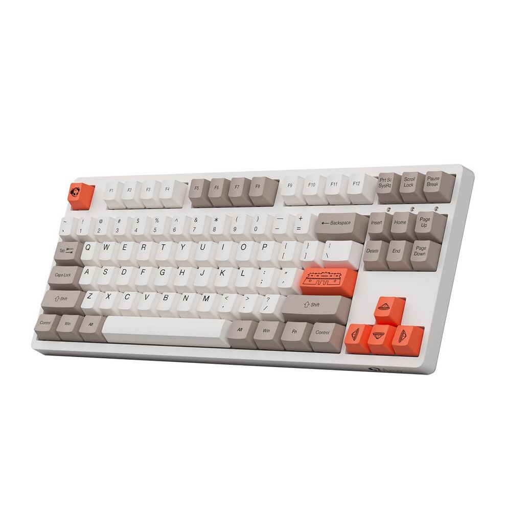 Hình ảnh 3 của Bàn phím cơ AKKO 3087 Steam Engine (Trắng - Xám - Mới, Full box, Chính hãng)