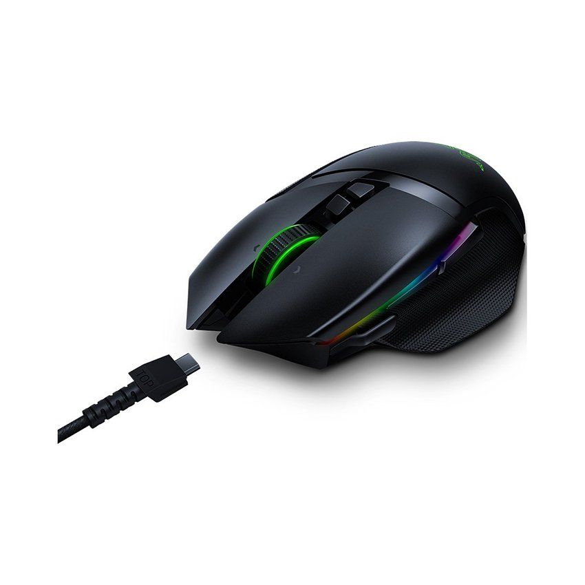 Hình ảnh 5 của Chuột Razer Basilisk Ultimate (Đen - Mới, Full box, Chính hãng) (RZ01-03170100-R3A1)