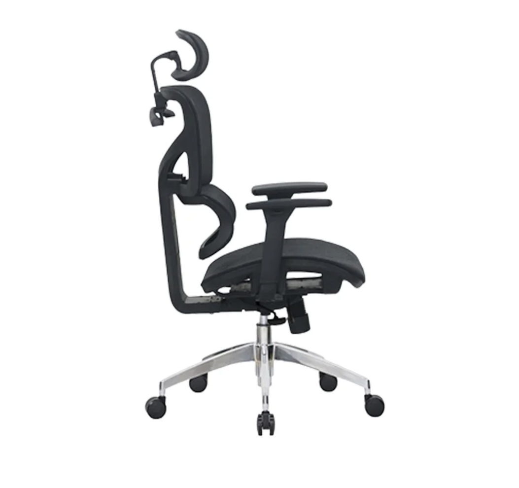 Hình ảnh 2 của Ghế công thái học E-Dra EEC214 (Đen - Mới, Full box, Chính hãng)