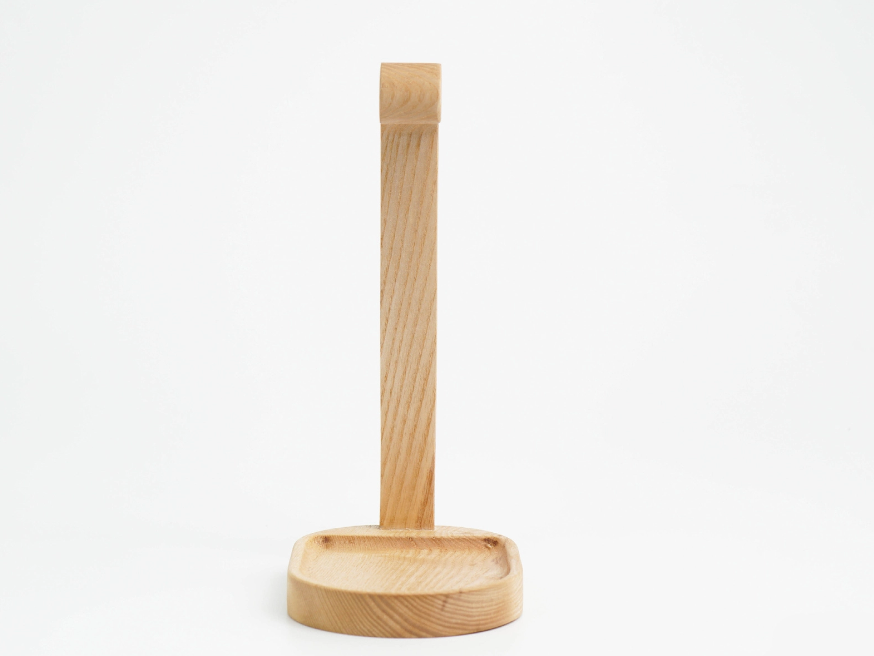 Hình ảnh 3 của Giá đỡ tai nghe HyperWork Beamed (Gỗ Tần bì - Mới, Full box, Chính hãng)