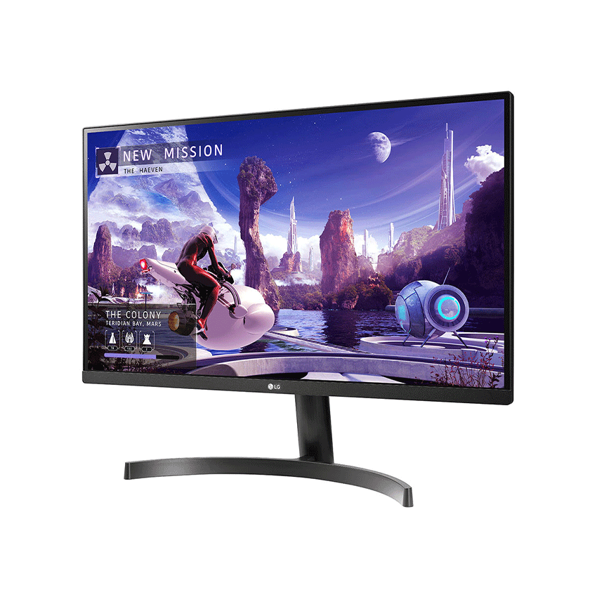 Hình ảnh 2 của Màn hình LG 27QN600-B (27 inch/2K/IPS/75Hz) (Đen - Mới, Full box, Chính hãng)