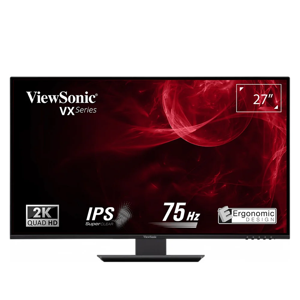 Hình ảnh 1 của Màn hình ViewSonic VX2780-2K-SHDJ (27 inch/75Hz) (Đen - Mới, Full box, Chính hãng)