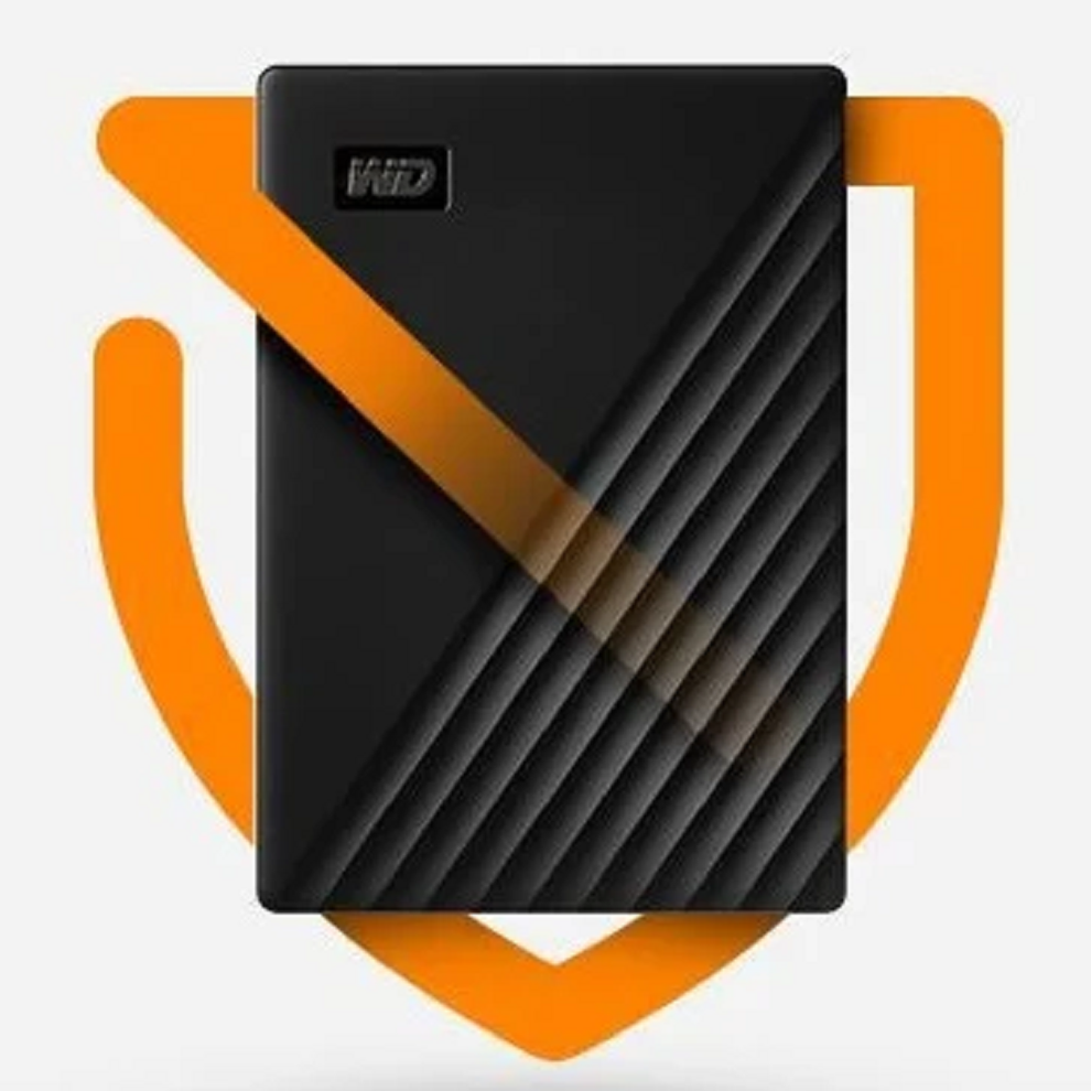 Hình ảnh 2 của Ổ cứng di động Western Digital My Passport 4TB (Black - Mới, Full box, Chính hãng) (WDBPKJ0040BBK-WESN)