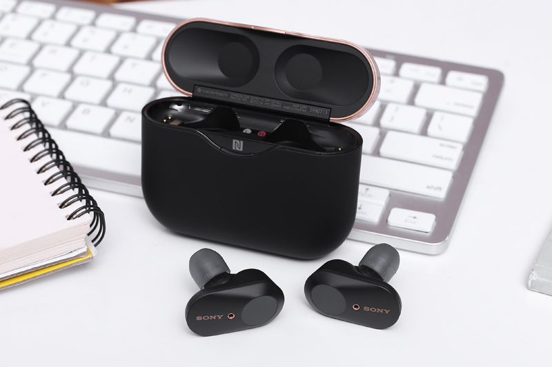 Hình ảnh 4 của Tai Nghe SONY True Wireless WF-1000XM3 (Đen - Mới, Full box, Chính hãng) (WF1000XM3)