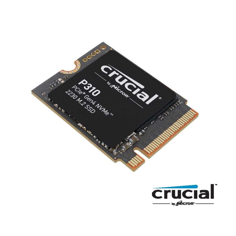 Hình ảnh 1 của SSD Crucial P310 1TB PCIe Gen4 x4 NVME M2 2230 (All Black - Mới, Sealed, Nhập khẩu)