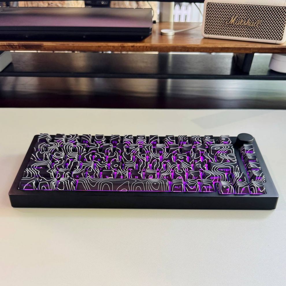 Hình ảnh 5 của Bàn phím Cơ Monsgeek M1W SP Aluminum CNC (M1W V5 SP - AKKO Piano V3 Pro Switch - Contour Black - Mới, Full box, Nhập khẩu)