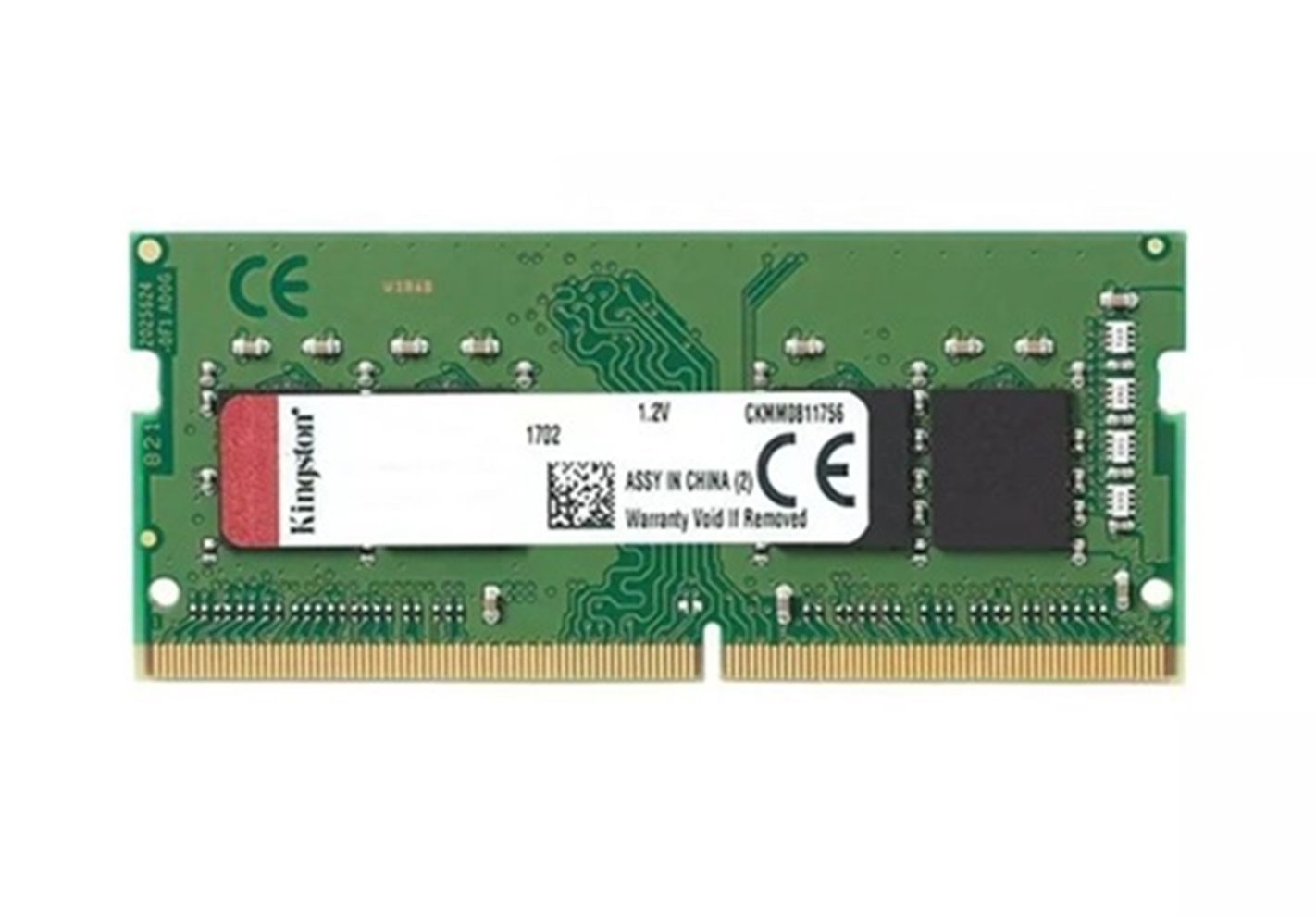 Hình ảnh 1 của RAM Laptop Kington DDR4 4GB Bus 3200MHz (Green - Used, Nhập khẩu)