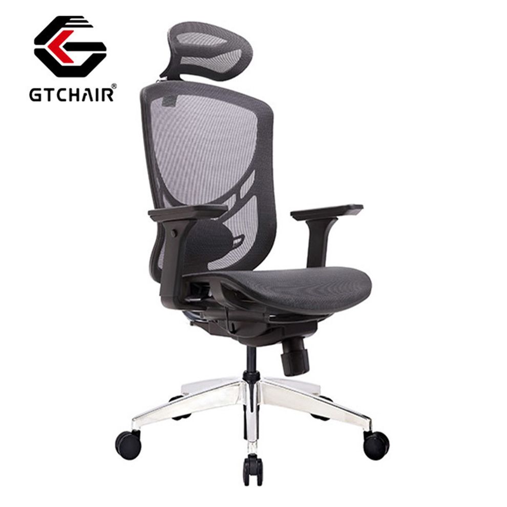 Hình ảnh 2 của Ghế Công Thái Học GT CHAIR Ivino MT (Black - Mới, Full box, Chính hãng)
