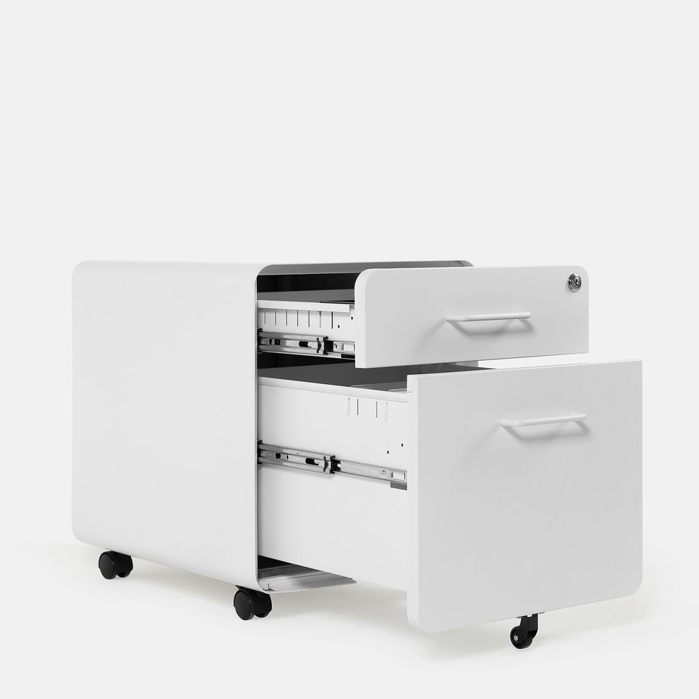 Hình ảnh 3 của Hộc tủ tài liệu 2 ngăn The Leaf Plus (2 ngăn - White - Mới, Full box, Chính hãng) (NDFC24LEAP12)