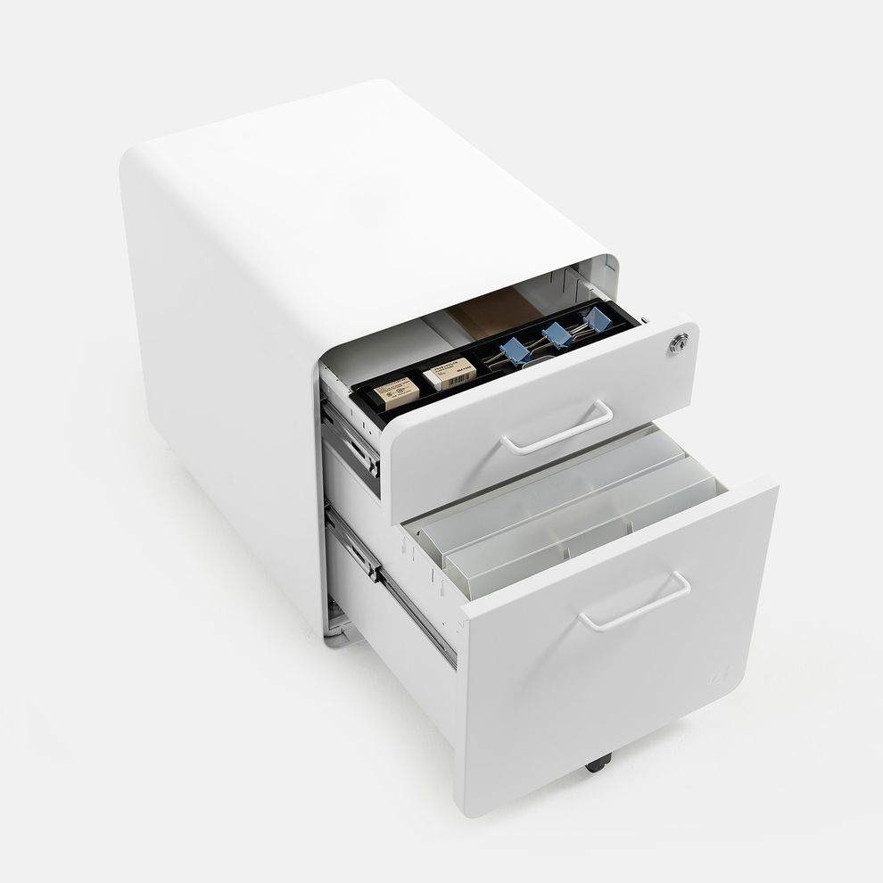 Hình ảnh 5 của Hộc tủ tài liệu 2 ngăn The Leaf Plus (2 ngăn - White - Mới, Full box, Chính hãng) (NDFC24LEAP12)