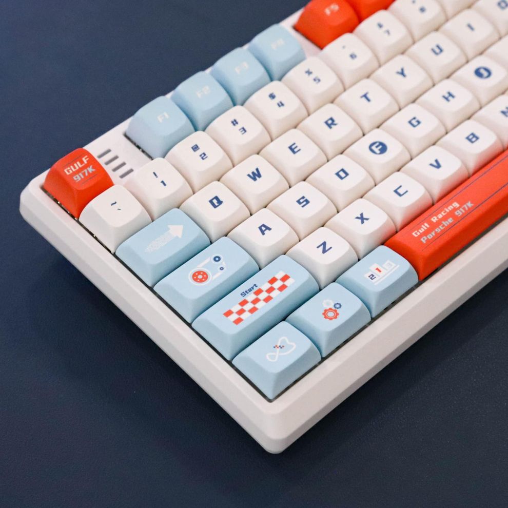 Hình ảnh 7 của Bàn phím cơ Darmoshark K7 Pro (Gulf Racing - Mới, Full box, Chính hãng)