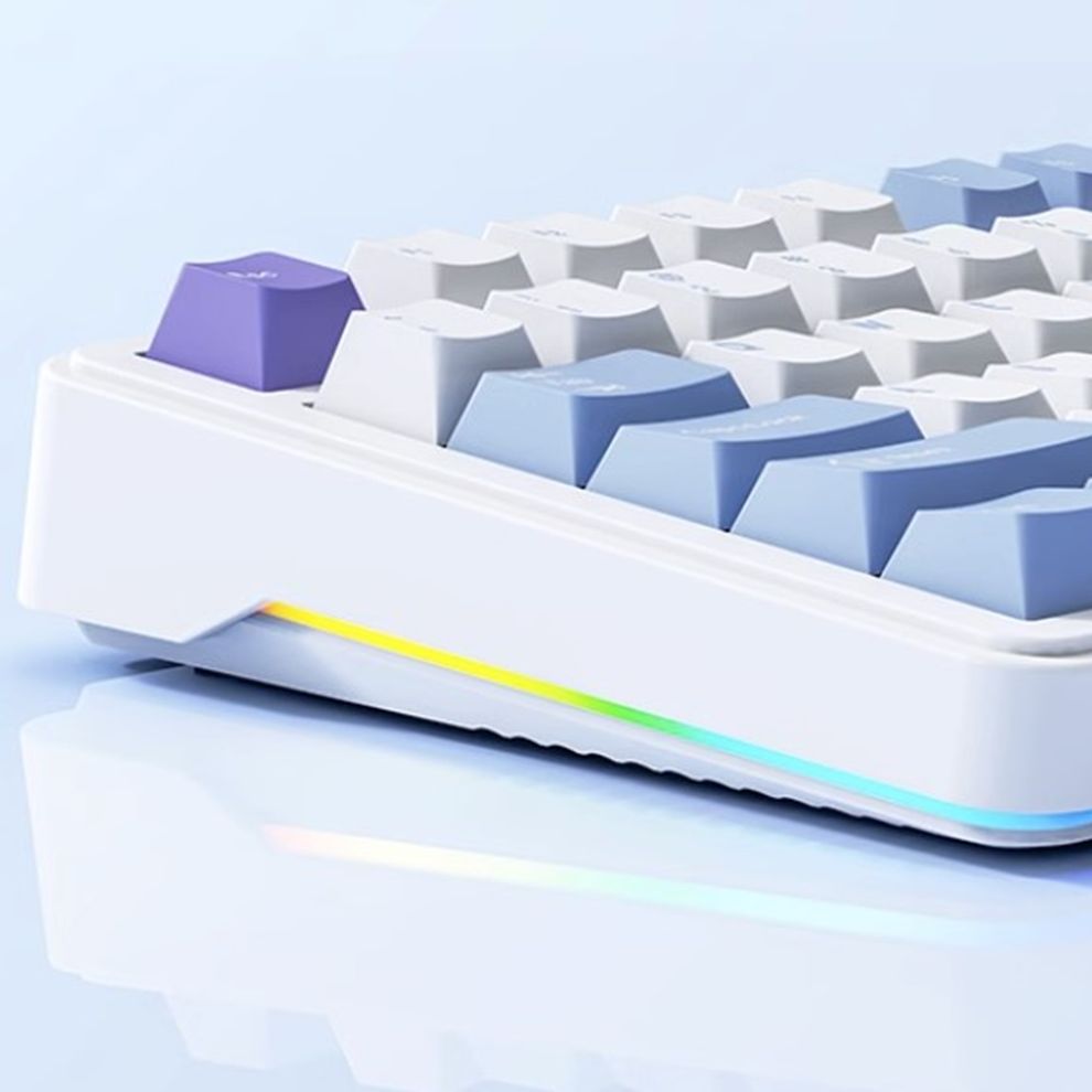 Hình ảnh 3 của Bàn Phím Cơ Xinmeng M75 (M75 Pro - Sky Blue - Mới, Full box, Nhập khẩu)