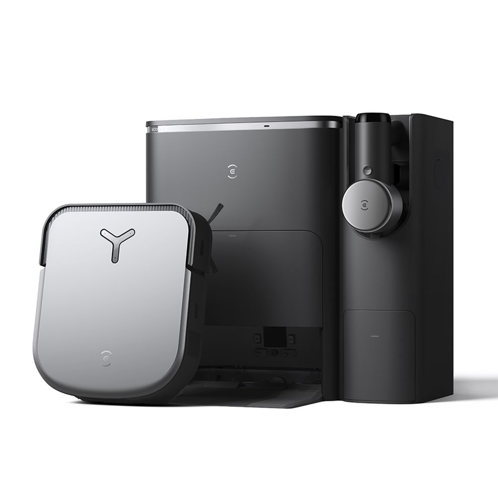 Hình ảnh 2 của Robot hút bụi lau nhà và máy hút bụi cầm tay Ecovacs Deebot X2 Combo (Đen - Mới, Full box, Chính hãng)