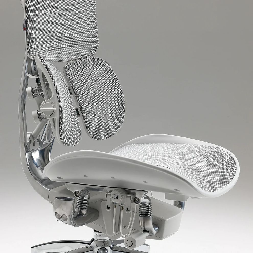 Hình ảnh 10 của Ghế Công Thái Học Sihoo AU - Doro S300 (White - Grey - Mới, Full box, Chính hãng)