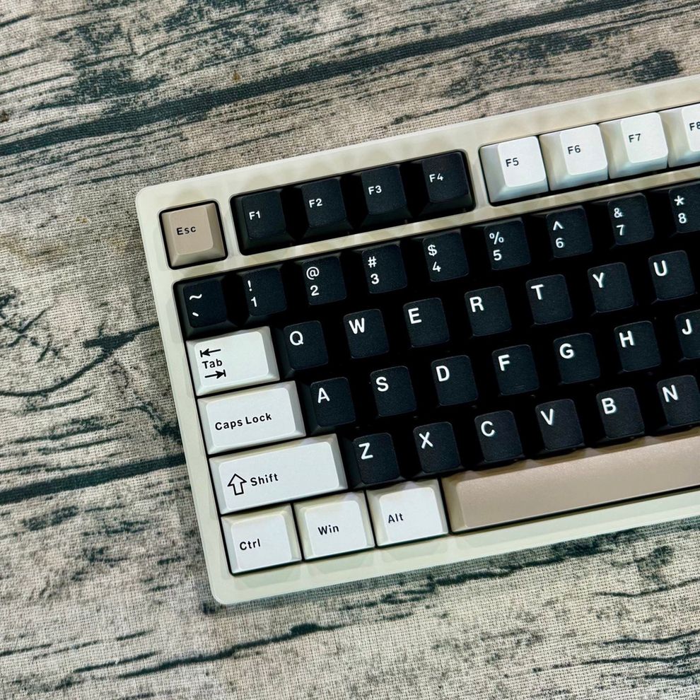 Hình ảnh 5 của Bàn phím cơ Rainy75 Aluminum CNC (304 Stainless Steel Weight (Tạ Thép) - RGB - Cheese white - Mới, Full box, Nhập khẩu)