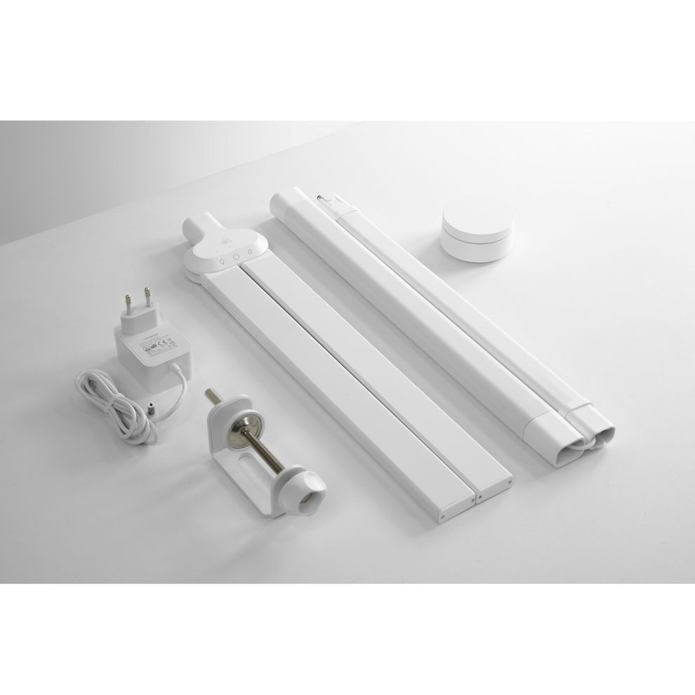 Hình ảnh 6 của Đèn bàn Led HyperWork Luna HPW DL01 (Trắng - Mới, Full box, Chính hãng)