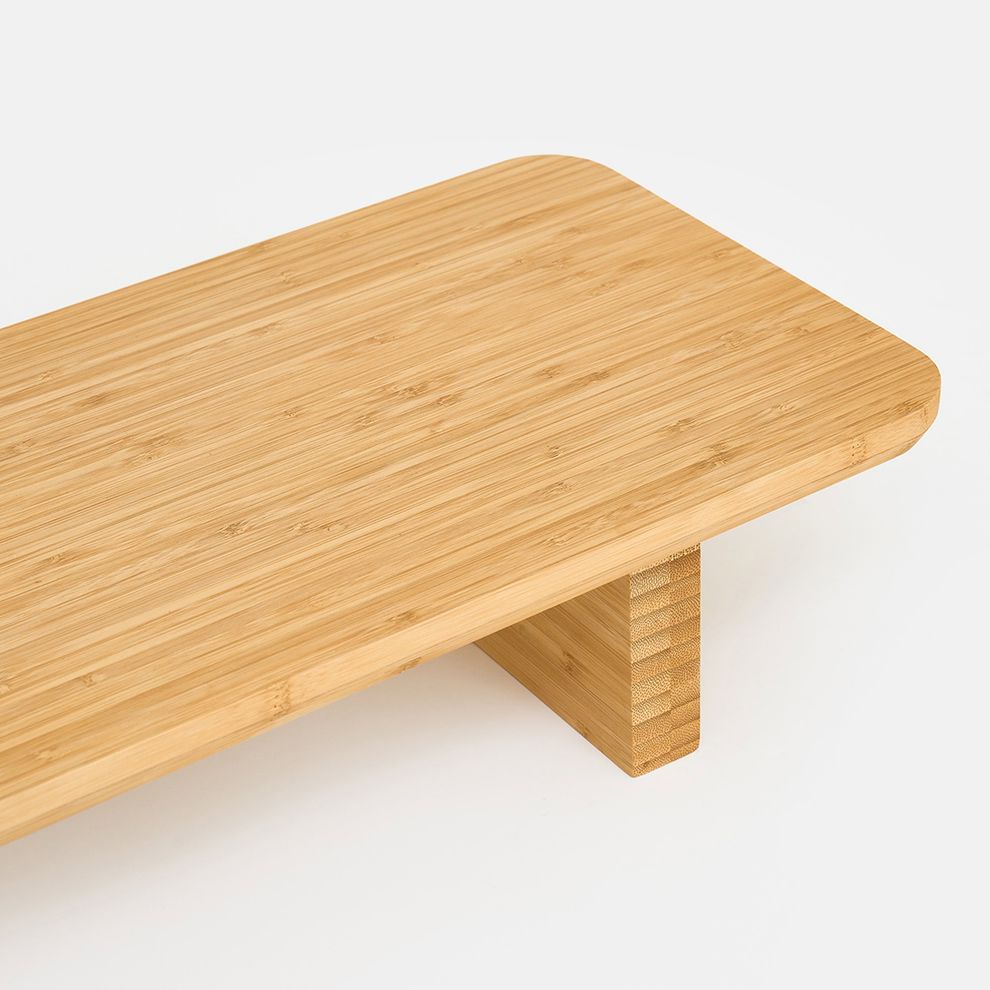 Hình ảnh 6 của Kệ màn hình The Sil - By NiceDesign (Vàng gỗ tự nhiên - Mới, Full box, Chính hãng) (TheSil01)