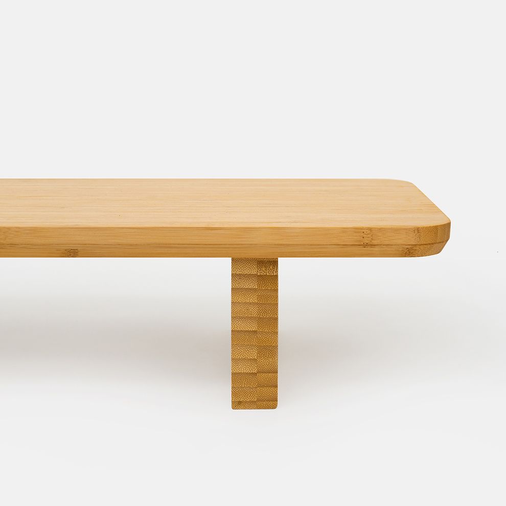 Hình ảnh 5 của Kệ màn hình The Sil - By NiceDesign (Vàng gỗ tự nhiên - Mới, Full box, Chính hãng) (TheSil01)