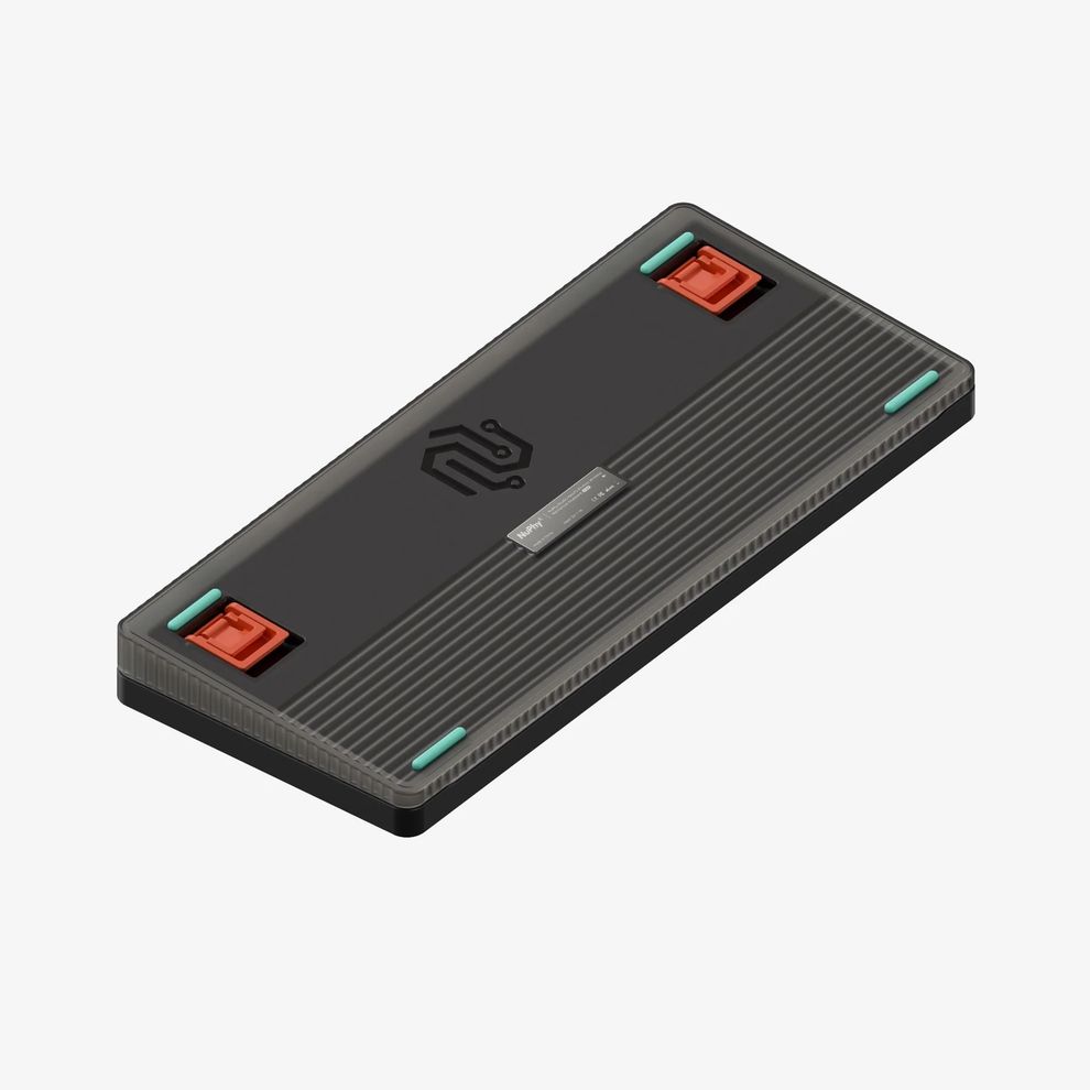 Hình ảnh 2 của Bàn phím cơ Nuphy Halo75 v2 - QMK/VIA (Nuphy Raspberry Switch - Obsidian Black - Mới, Full box, Chính hãng)