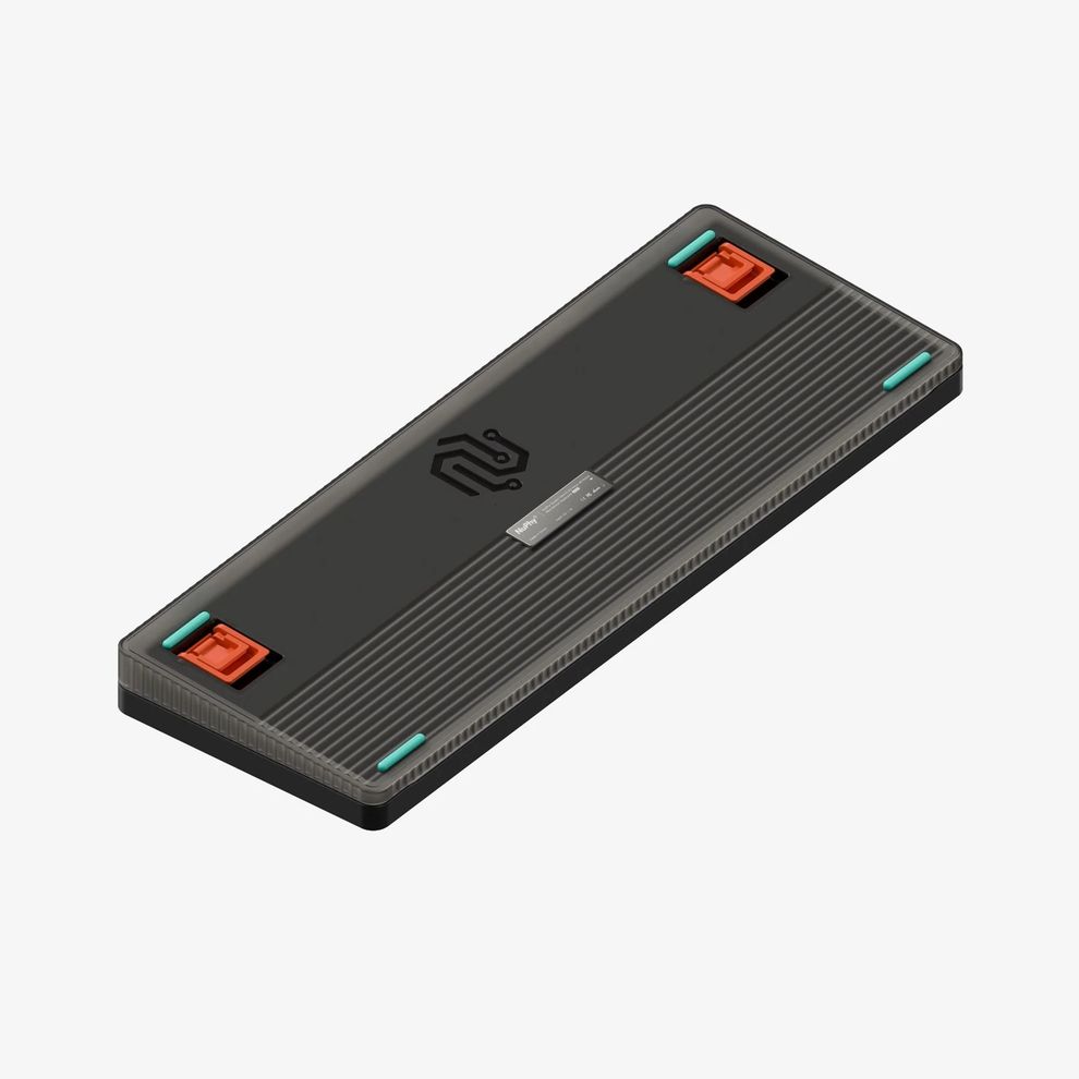 Hình ảnh 2 của Bàn phím cơ Nuphy Halo96 v2 - QMK/IVA (Nuphy Raspberry Switch - Obsidian Black - Mới, Full box, Nhập khẩu)