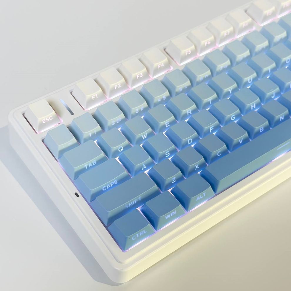 Hình ảnh 4 của Bàn Phím Cơ AULA F75 (F75-LEOBOG Star Vector Axis Switch - Gradient Blue - Mới, Full box, Nhập khẩu)