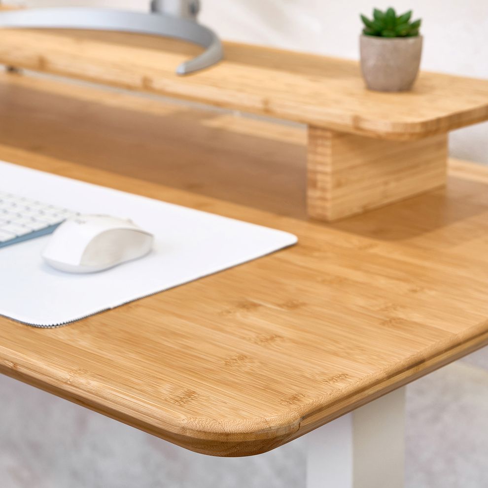 Hình ảnh 11 của Kệ màn hình The Sil - By NiceDesign (Vàng gỗ tự nhiên - Mới, Full box, Chính hãng) (TheSil01)