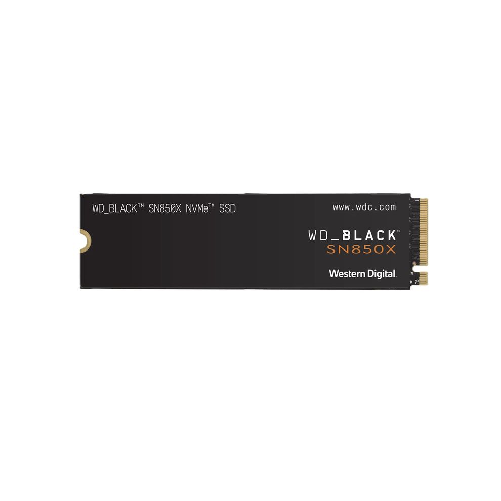 Hình ảnh 1 của SSD WD Black SN850X 2TB PCIe Gen 4 x4 NVME M2 2280 (1TB - Black - Mới, Sealed, Nhập khẩu)
