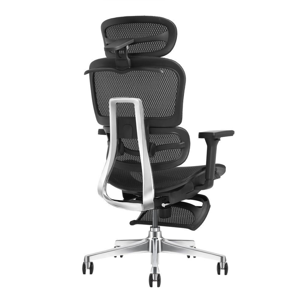 Hình ảnh 6 của Ghế Công Thái Học Manson Atum (Bản thường - Kèm kê chân - Black - Mới, Full box, Chính hãng)