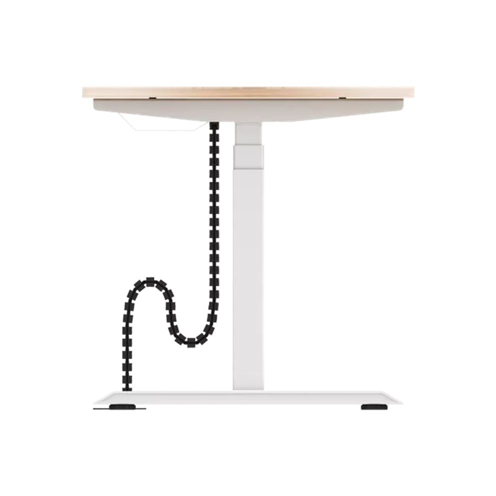 Hình ảnh 2 của Ống luồn quản lý dây diện dùng cho bàn nâng hạ (White - Mới, Full box, Chính hãng) (J-TSXG0102)