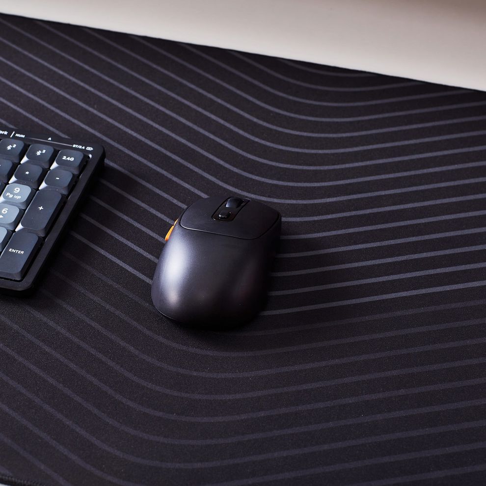 Hình ảnh 7 của Bàn di chuột Gaming Mouse Pad HyperWork FABLE (900x400x5mm - Wave Black - Mới, Full box, Chính hãng)