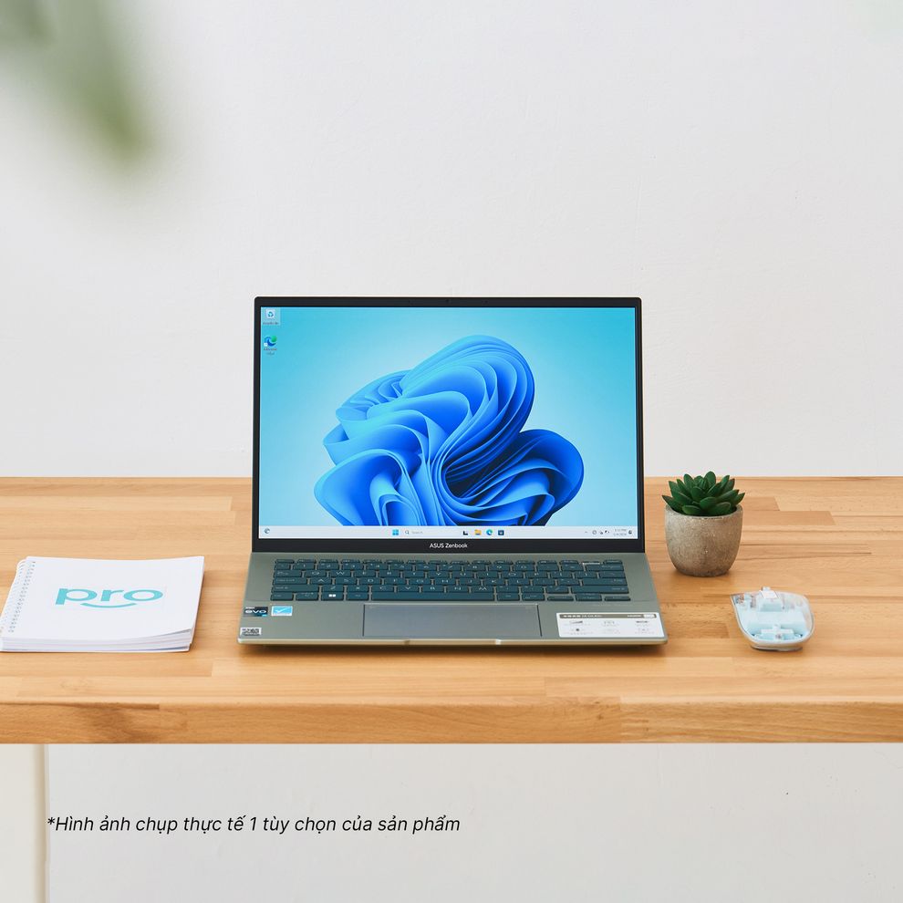 Hình ảnh 1 của ASUS Zenbook 14 OLED UX3402 - i5 1240P, 16GB, 512GB, 2.8K OLED 90Hz - Silver - Used, Nhập khẩu